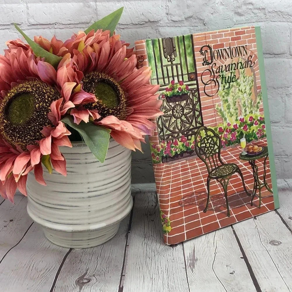 vintage cookbook downtown savannah style 1996
